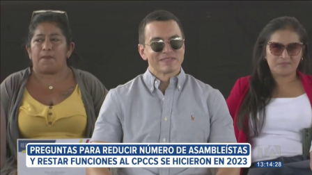 Dos de las siete preguntas que plantea el Gobierno de Daniel Noboa ya fueron consultadas a la población, y en todas ganó el no. Una cuarta pregunta se intentó incluir en la primera consulta que hizo el régimen, pero fue retirada a último momento.

Un reportaje de Carlos Sacoto