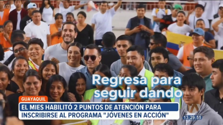 En Guayaquil, continúan las largas filas en los dos puntos de atención habilitados para la inscripción del programa Jóvenes en Acción. La página web sigue presentando inconvenientes.

Un reportaje de Bernarda Cevallos
