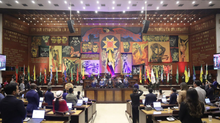 En la sesión de este jueves 7 de agosto de 2025 también se llevó a cabo un acto solmne por el Primer Grito de la Independencia.