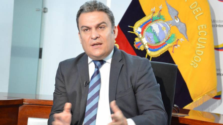José Serrano fue ministro del Interior durante el gobierno de Rafael Correa.