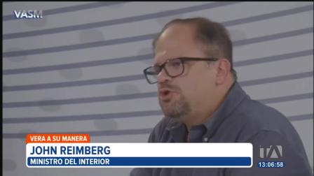 El Ministro del Interior también participará en la marcha convocada por el presidente Daniel Noboa en contra de las decisiones de la Corte Constitucional. Según Reimberg, los magistrados de este organismo suspendieron leyes claves para la seguridad.

Un reportaje de Carlos Sacoto