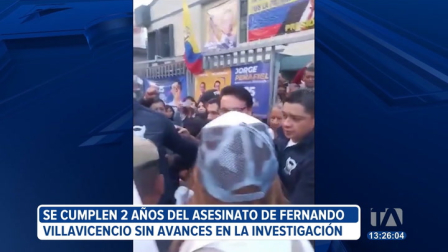 Tras dos años del asesinato del candidato presidencial, Fernando Villavicencio, las autoridades continúan las investigaciones. Pese a que los autores materiales del crimen ya fueron sentenciados, aún no se logra determinar quiénes fueron los autores intelectuales. 
​
​Un reporte de Fausto Yépez.
