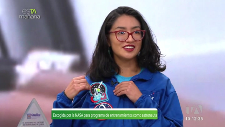 ¿En qué consiste el programa innovador que presentó Samay Benítez en la NASA para ayudar al planeta?