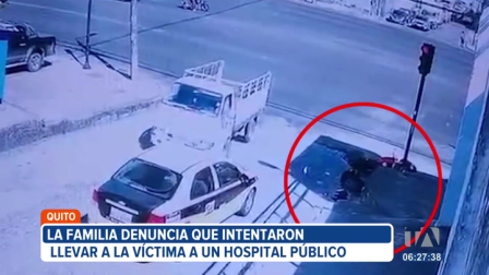 Un motociclista resultó herido tras un siniestro de tránsito en la av. Galo Plaza Lasso, en el norte de Quito. Mientras la víctima estaba tendida en el asfalto, un hombre robó su billetera. 

Un reportaje de Juan Miguel Rodríguez