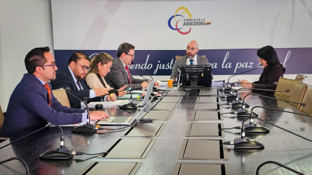 El Pleno de la Judicatura se reunió, este jueves 21 de agosto para adoptar una resolución sobre el juez que benefició a Pablo Muentes.