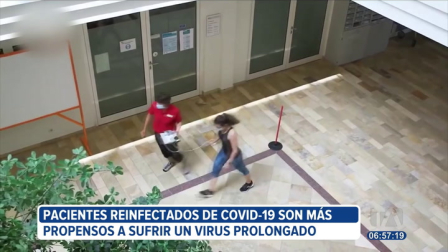 ¿Se imaginan vivir con los síntomas del COVID-19 por más de un año? Esta persistencia se conoce como Covid prolongado. Los especialistas advierten que los pacientes reinfectados son más propensos, por lo que la vacunación sigue siendo fundamental.

Un reportaje de Astrid Singre