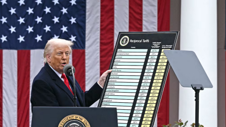 Donald Trump anunció el 2 de abril de 2025 una lista de aranceles a varios países.