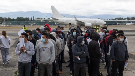 Estados Unidos intensificó las deportaciones de migrantes.
