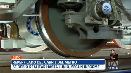 Una nueva denuncia se dio a conocer en torno al Metro de Quito, esta vez por el proceso de contratación para el reperfilado de carril. Según un informe, las acciones para evitar el avance del desgaste debieron adoptarse hasta junio.

Un reportaje de Stephany Paz