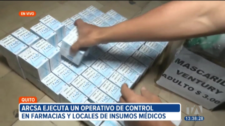 La Agencia de Regulación y Vigilancia Sanitaria realizó un operativo de control en farmacias y locales de insumos médicos ubicados en los alrededores de un hospital en Quito.

Un reportaje de Karen Haro