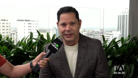 'El Bombón de la salsa' en esTAmañana dijo que esta contento de visitar Guayaquil y muy feliz de tener un concierto, una vezmás en Ecuador.