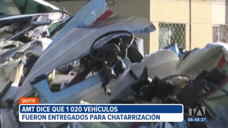 Una concejala de Quito denuncia que vehículos que deberían estar en proceso de chatarrización son comercializados por redes sociales. Desde la Agencia Metropolitana de Tránsito aseguran que en tres semanas recibirán un informe por parte del gestor que recibió los vehículos.

Un reportaje de Stephany Paz