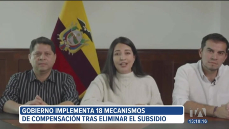 Son 18 los mecanismos de compensación para reducir el impacto en la economía tras la eliminación del subsidio al diésel. Al menos 893 millones de dólares serán destinados a compensaciones dirigidas a transportistas, sector agricultor, adultos mayores y grupos vulnerables.

Un reportaje de María Fernanda Utreras
