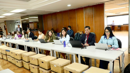 La audiencia preparatoria de juicio en el caso Sinohydro se realiza en la Corte Nacional de Justicia.