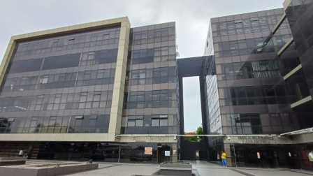 En la Unidad Judicial Valdivia, al sur de Guayaquil, estaba prevista la instalación de la audiencia preparatoria de juicio en el caso Las Malvinas, este martes 16 de septiembre.