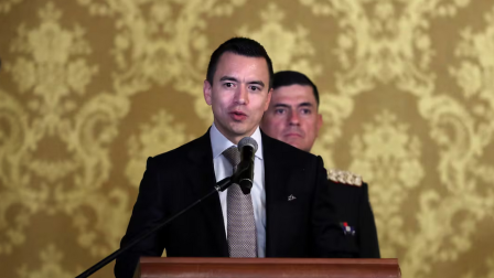 Daniel Noboa decretó estado de excepción en siete provincias por protestas tras la eliminación del subsidio al diésel.