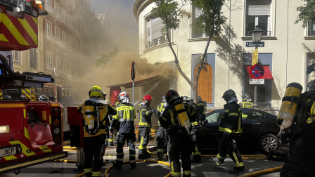 El restaurante 'El Ñaño', que le preparó encebollado a Ibai Llanos, se incendió en Madrid.