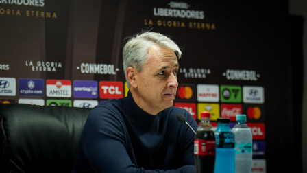 El entrenador de Liga de Quito Tiago Nunes habló sobre el triunfo en Libertadores