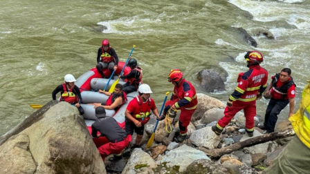 Un policía murió y otro desapareció durante un entrenamiento de GEMA en Quijos.