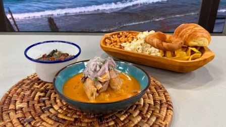 Este viernes 19 de septiembre del 2025 preparamos encebollado, junto a Alejandra Espinoza y el chef Felipe Campana.