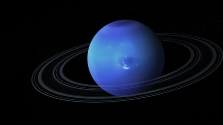 El planeta Neptuno es el más alejado del Sol. Es un gigante de hielo y gas de color azul, que será visible en el cielo de Ecuador