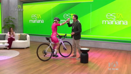 La deportista Erika del Salto, nos cuenta sus inicios en el deporte y sus aventuras en el país.