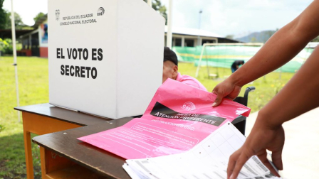 Los ecuatorianos acudirán a las urnas en noviembre de este año.