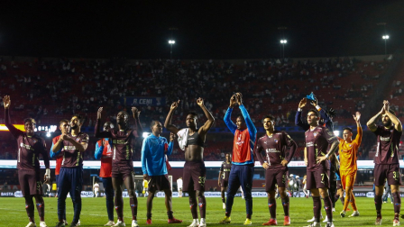 Los jugadores de Liga de Quito celebraron la clasificación