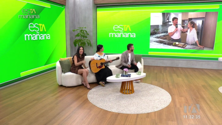 La talentosa participante llega a esTAmañana con toda la actitud, mostrando que la confianza y la pasión por la cocina son su mejor ingrediente para enfrentar los retos de MasterChef.