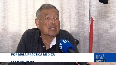 Un paciente del IESS pide indemnización por presunta mala práctica médica. Ingresó para un cambio de catéter y asegura que salió sin poder caminar.

Un reportaje de Nathalie Jiménez