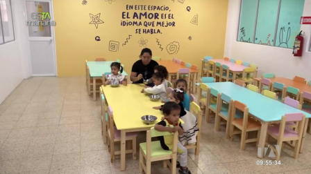 Emilene Aguayo, subgerente del proyecto, explica cómo este centro brinda soporte integral a madres en situación de vulnerabilidad, ofreciendo cuidado, acompañamiento y sonrisas para los más pequeños.