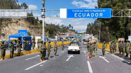 El control migratorio en las fronteras de Ecuador se realiza las 24 horas