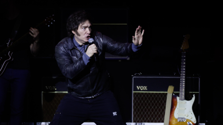 El presidente de Argentina, Javier Milei, protagonizó un concierto en el Movistar Arena
