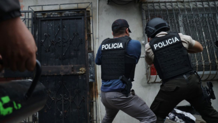 La Policía Nacional realizó un operativo para dar con una simulación de secuestro.
