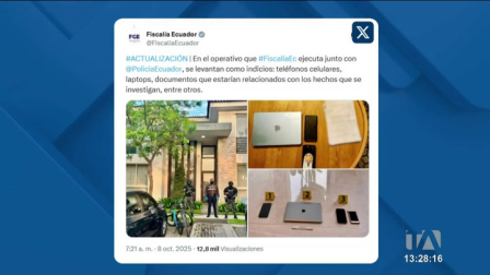 Por un caso de presunto lavado de activos, sobre el cual aún no se han dado mayores detalles, la Fiscalía y la Policía allanaron la vivienda del alcalde de Guayaquil, Aquiles Álvarez. Se trata de un proceso distinto al que ya enfrenta por presunta distribución ilegal de combustibles.

Un reportaje de Carlos Sacoto