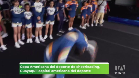 La Copa América de Cheerleading llega a Guayaquil, y los equipos ecuatorianos quieren quedarse con la copa en el país.