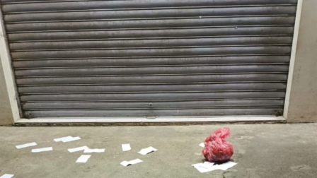 Las piezas anatómicas se hallaron junto a panfletos atribuidos a grupos delictivos.