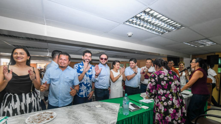 La reunión de un grupo de 156 Alcaldes que eligieron una directiva