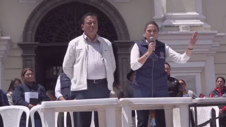 Alcadesa de Otavalo expone los acuerdos entre indígenas y Gobierno Nacional