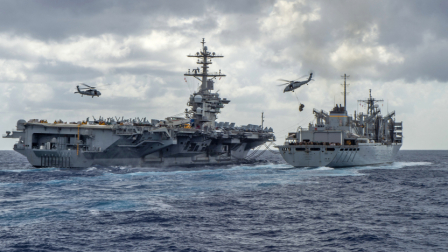 Las fuerzas militares estadounidenses están desplegadas en el Caribe.