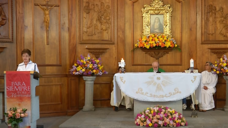 Misa del domingo con el padre Allan Mendoza desde la Capilla La Dolorosa del colegio San Gabriel de Quito.