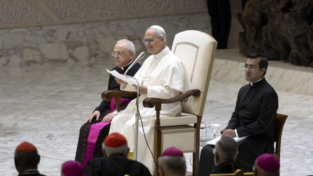 El papa León XIV recibió este lunes a varios integrantes de la Junta Global de Víctimas de abusos (ECA).