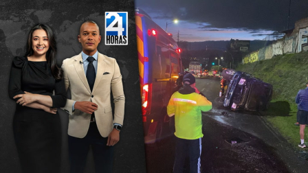 Revise las noticias más destacadas de Quito en la Primera Emisión del Noticiero 24 Horas de este martes 21 de octubre del 2025. Con Andrea Samaniego y Juan Miguel Rodríguez.