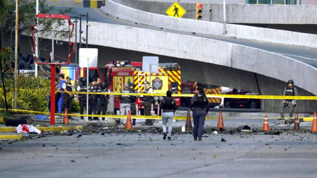 Un hecho violento se registró en Guayaquil con un coche bomba y el tema llegará a la Asamblea Nacional.