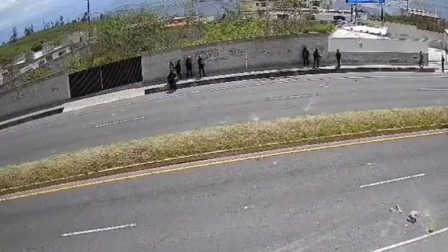 Herido en protestas en San Miguel del Común.