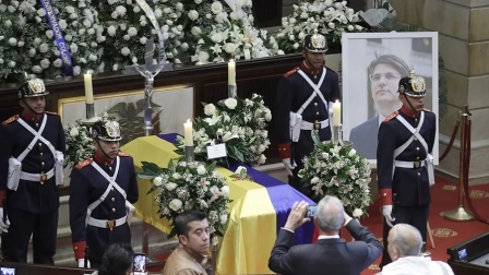 El 12 de agosto del 2025 se realizó el velorio del senador Miguel Uribe Turbay.