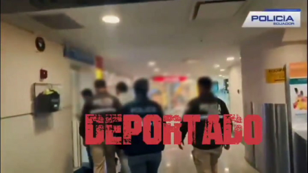 Ecuatoriano deportado de Estados Unidos