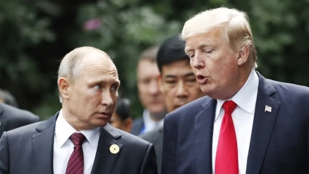 El presidente estadounidense, Donald Trump, mostró el miércoles, 22 de octubre del 2025, su exasperación con su homólogo ruso, Vladimir Putin
