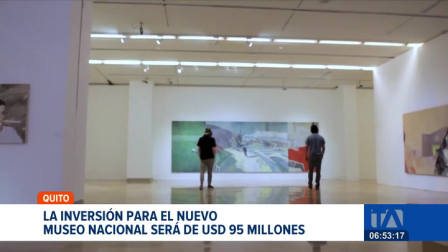 El Gobierno inició oficialmente la primera fase de construcción del nuevo Museo Nacional del Ecuador. La obra contará con más de 13.000 metros cuadrados y albergará millones de piezas patrimoniales.

Un reportaje de Mishell Villacís
