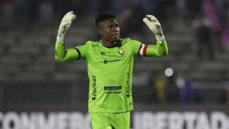 El golero David Cabezas quedó fuera del cuadro criollo.